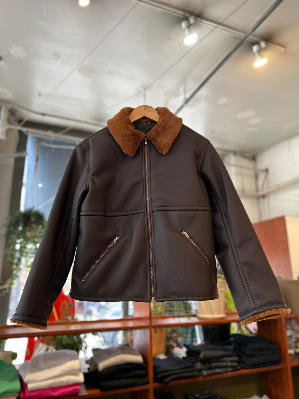 Hewes Jacket - Brown – The Block Vancouver