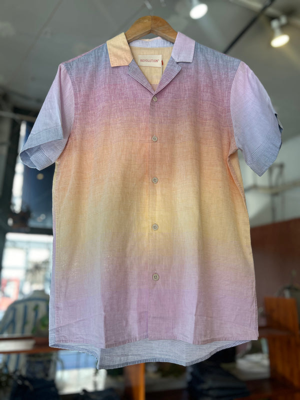 Short Sleeve Cuban Shirt - Multi
