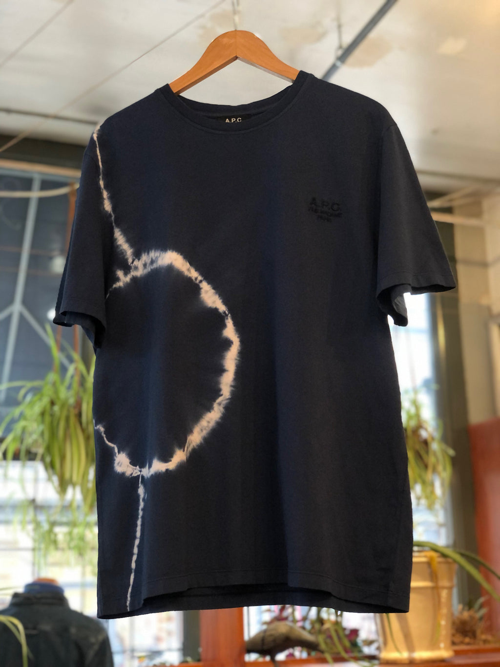 Tie Dye T-Shirt - Black/Jade