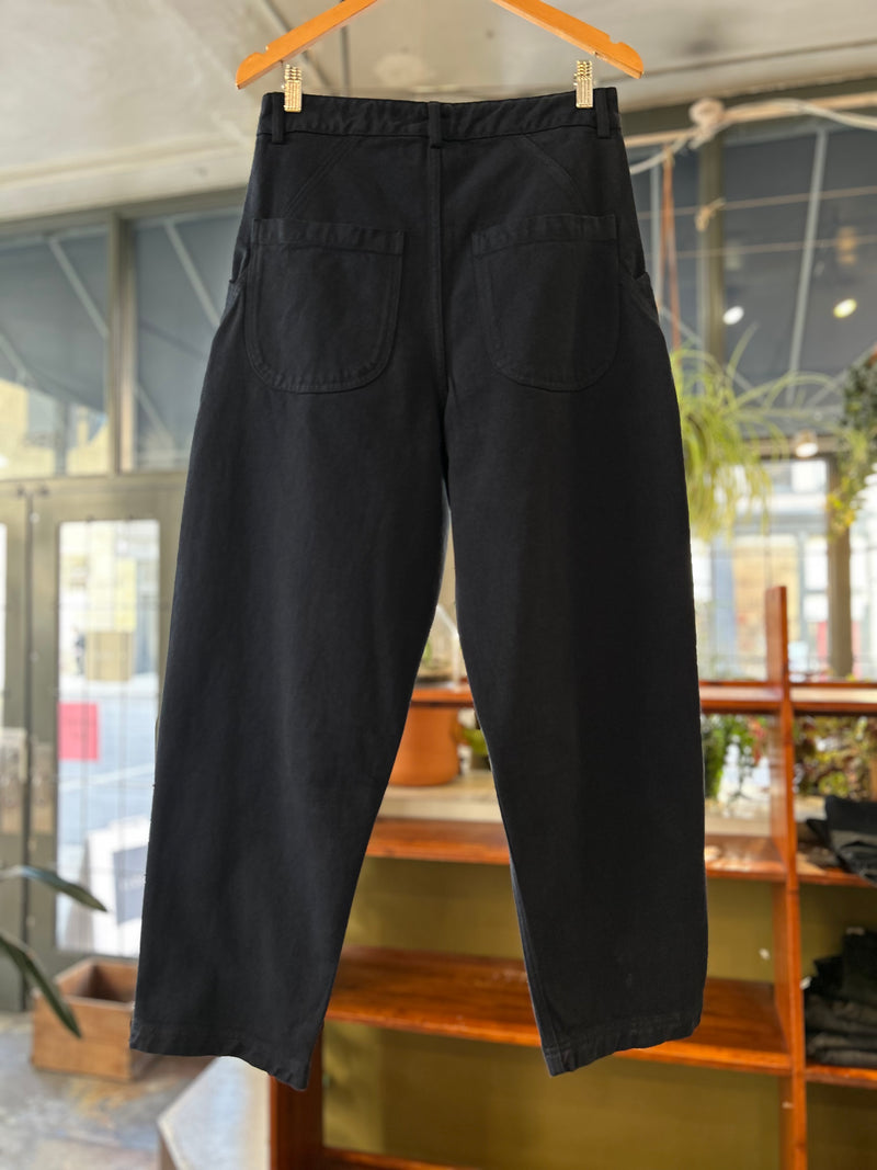 Twisted Seam Trouser - Navy