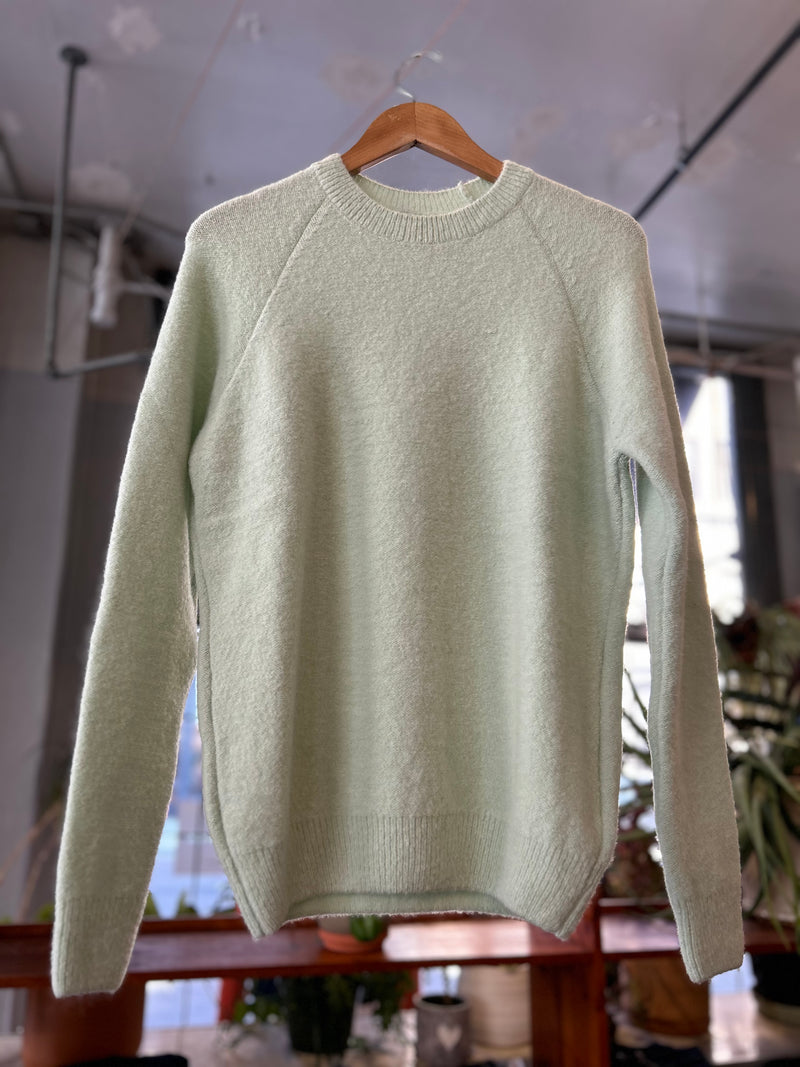 Baby Brett Sweater - Mint Water