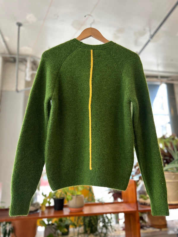 Baby Lila Sweater - Lush Green