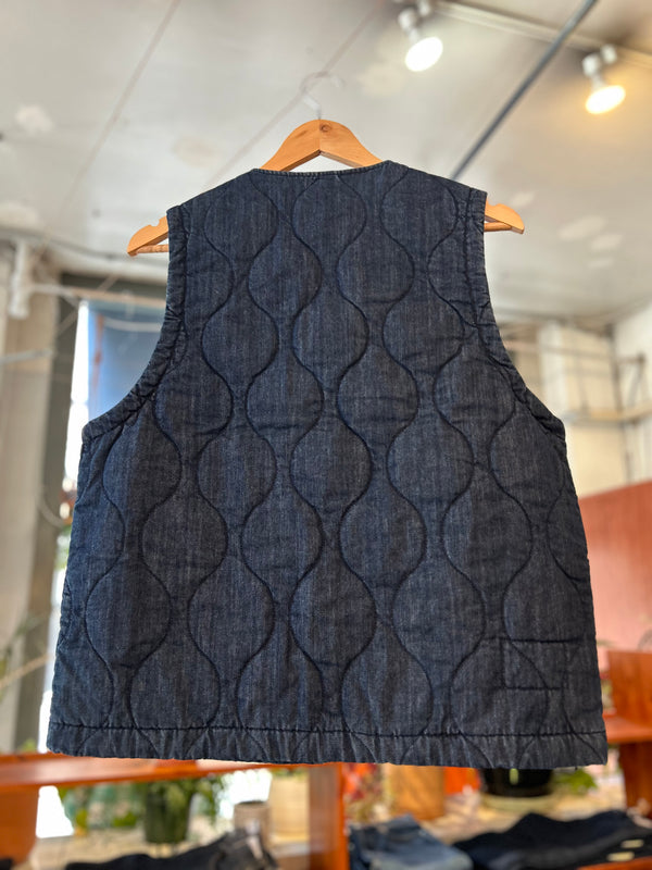 Quilted Denim Weekend Gilet