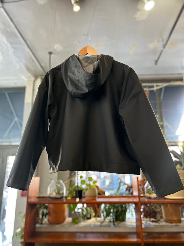 Bomber Rain Jacket - Black