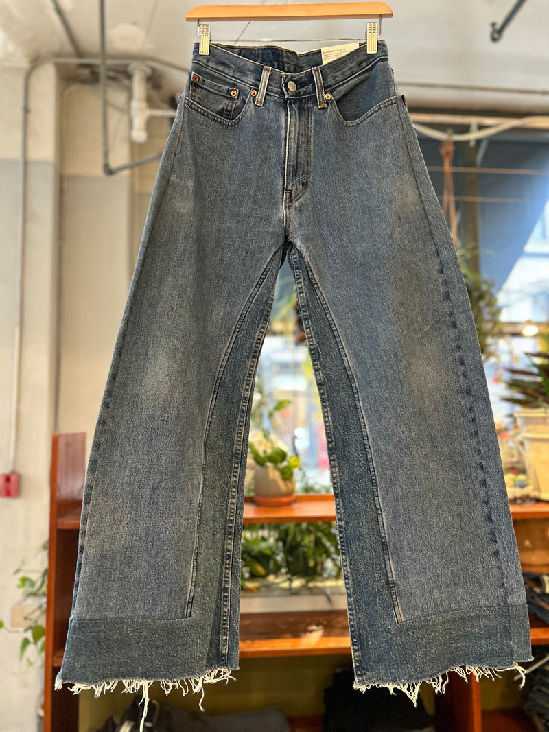 Reworked Culotte in Vintage Denim