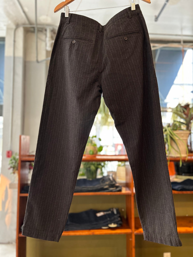 Military Chino - Brown Pinstripe