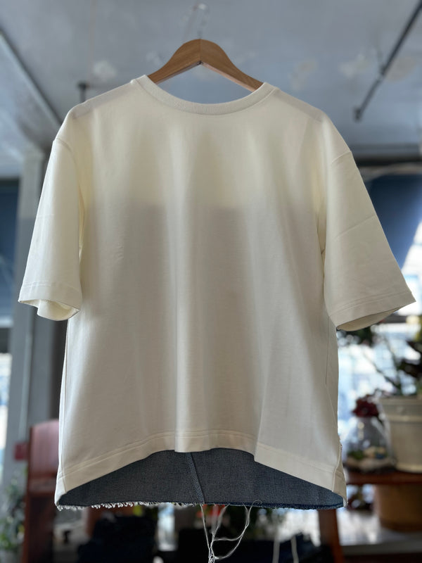 Yin Yang T-Shirt - White/Blue