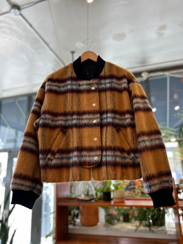 Dover Jacket - Camel Plaid
