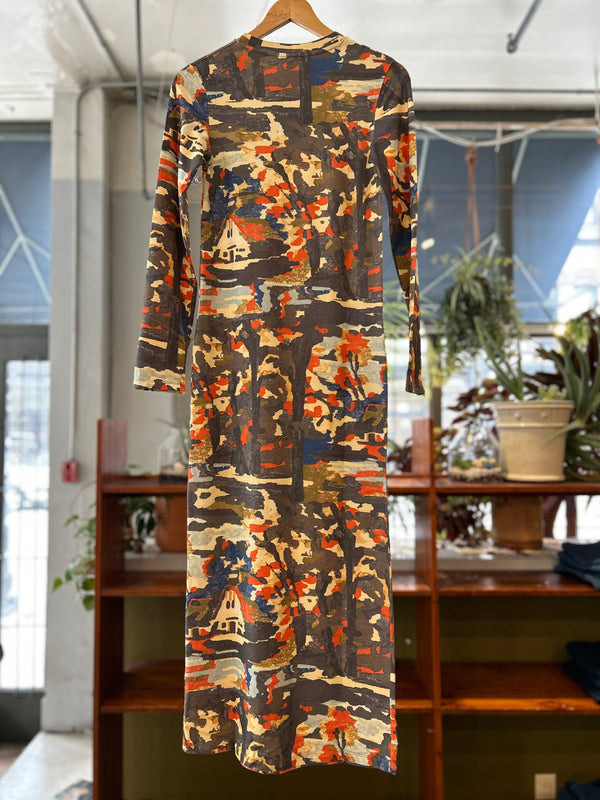 Forest House Straight Dress