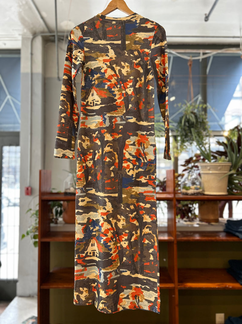 Forest House Straight Dress