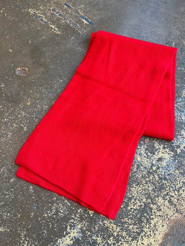 Classic Scarf - Crimson