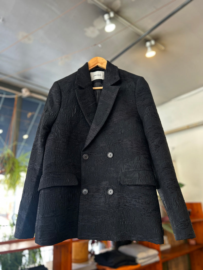 Motif Blazer - Black Fishes