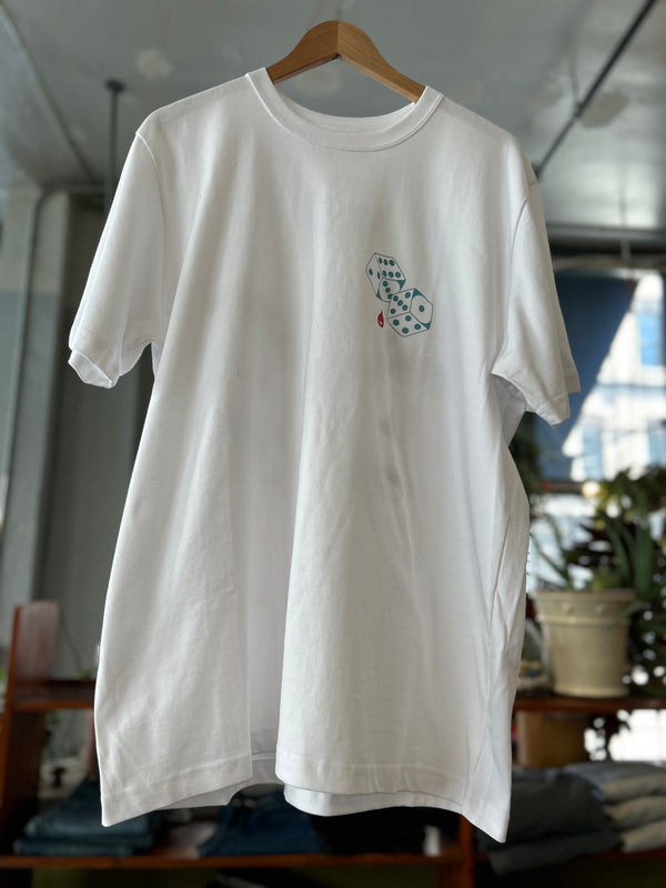 Dagger & Dice Tee - White