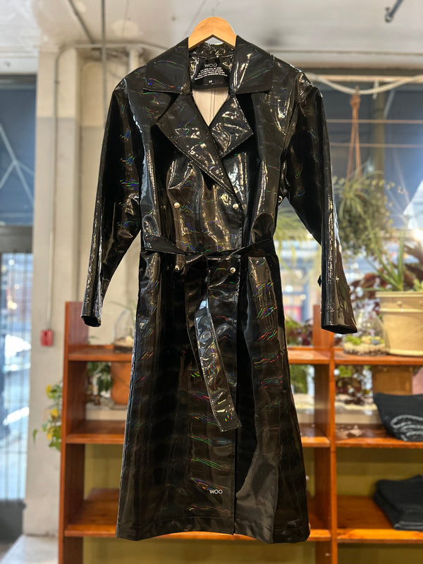 Clue Rain Jacket - Shiny Black