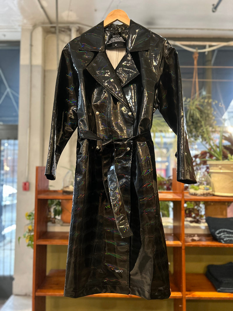 Clue Rain Jacket - Shiny Black