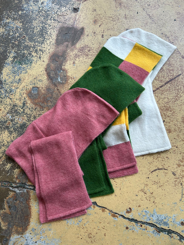 Alpaca Hood Scarf -  Assorted Colours