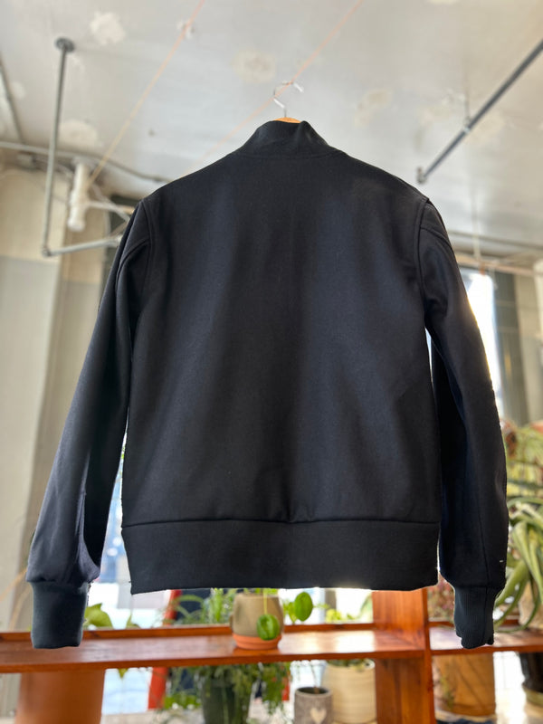 Wool Reversible Jacket - Navy