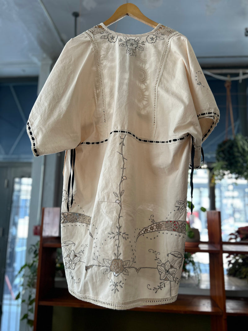 Caftan Gathered Dress