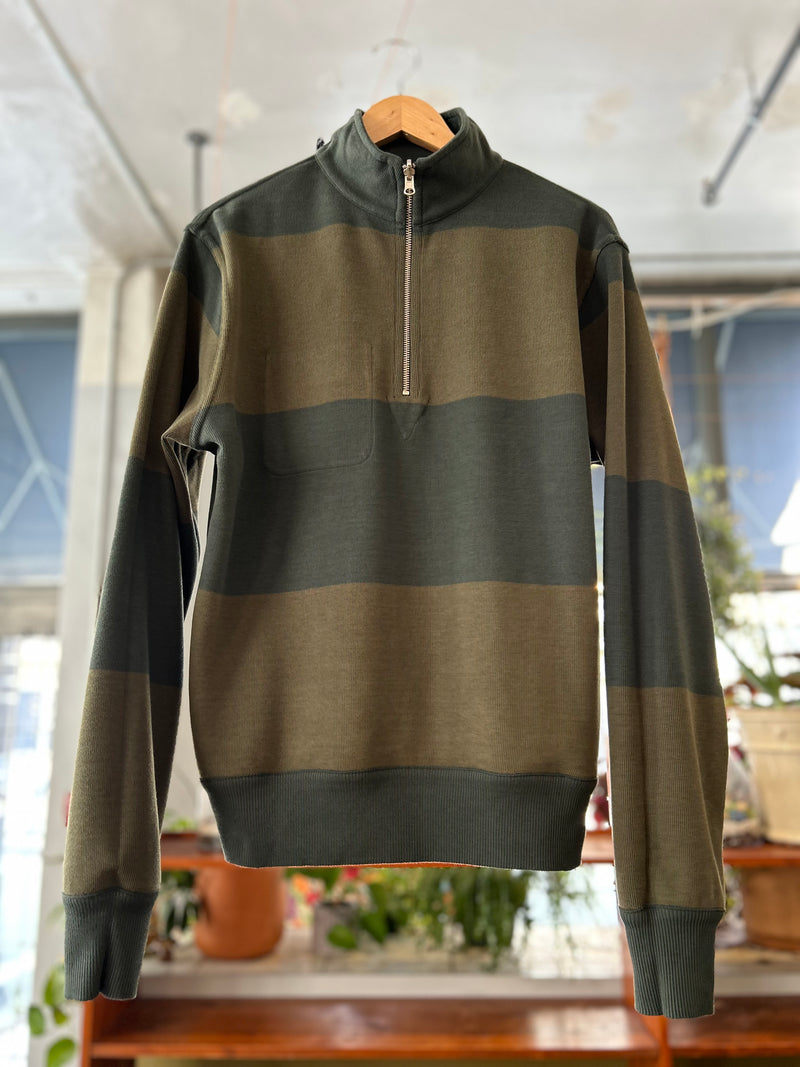 Reversible Half Zip Sweatshirt