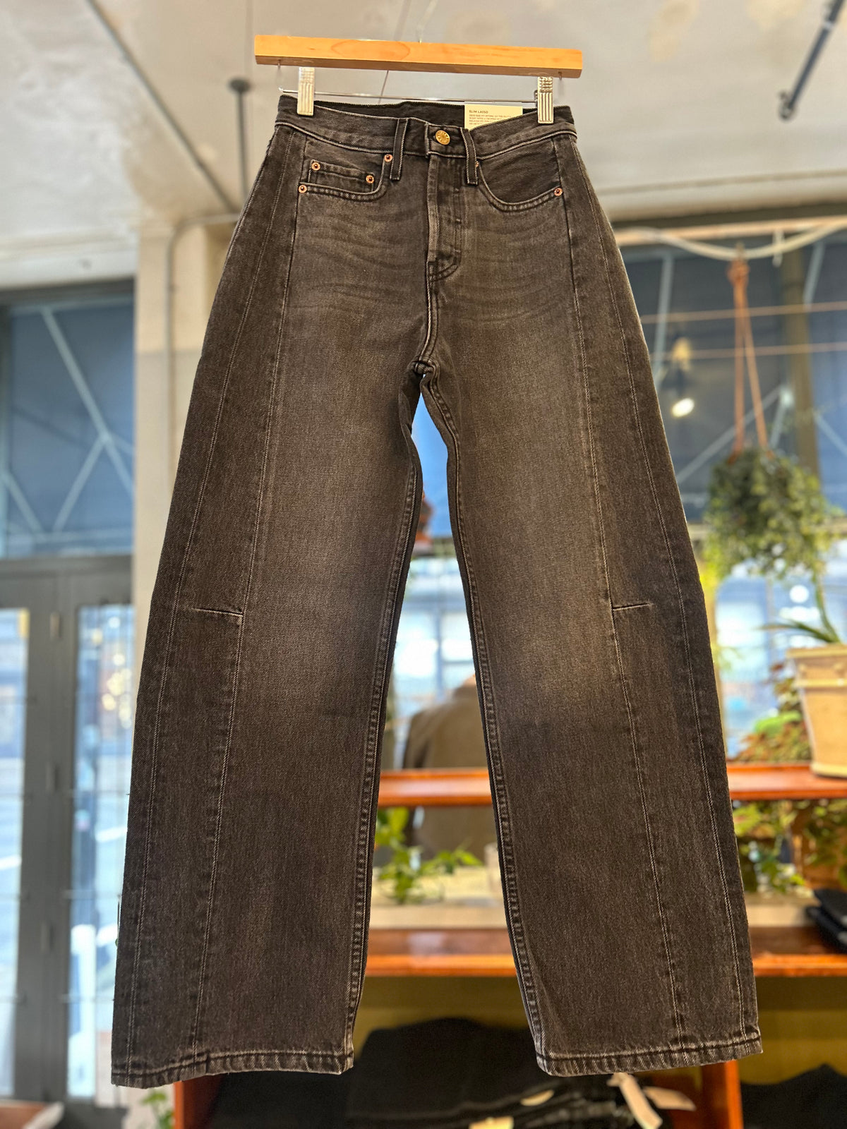 【PERSTEP】24SS★ Timing Washing Denim Pants Buy Trendy Denim for Women: Jeans & Flare Leg Jeans | The