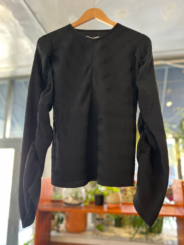 Wrinkle Top Blouse