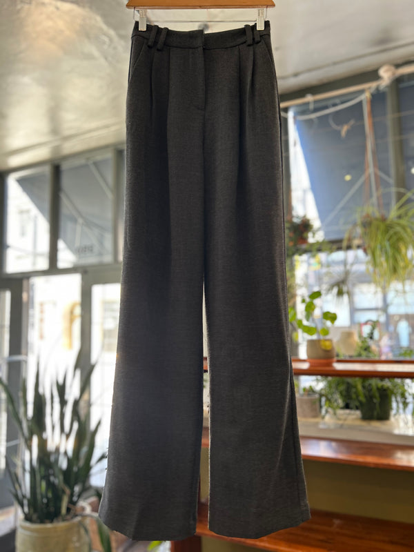 Lunay Pant - Dark Grey Melange