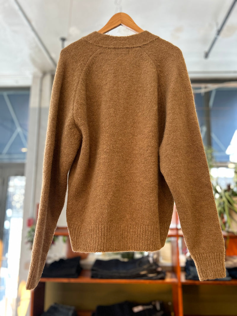 David Alpaca Cardigan - Sand