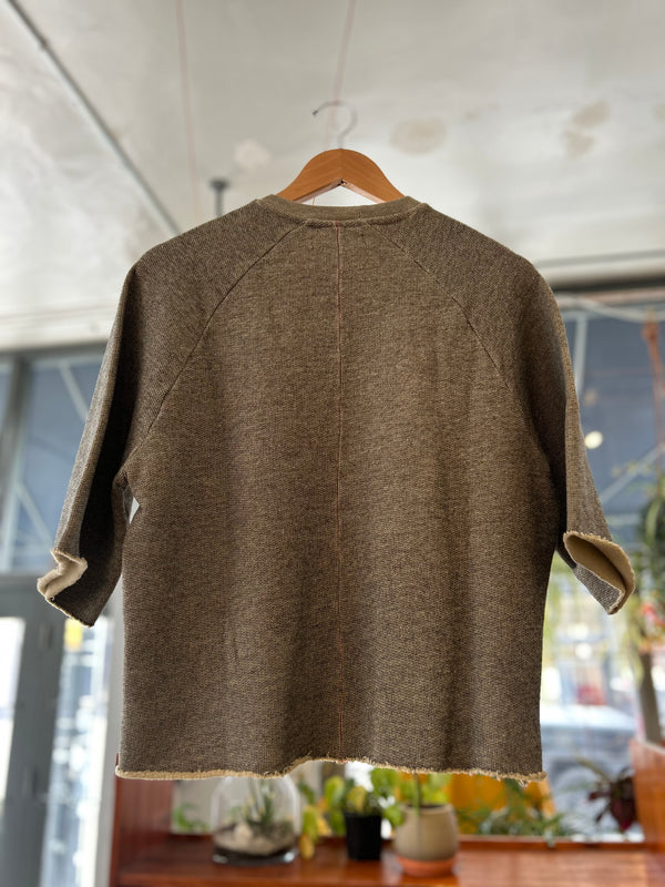 Terra Short Sleeve Sweatshirt - Multi Kaki