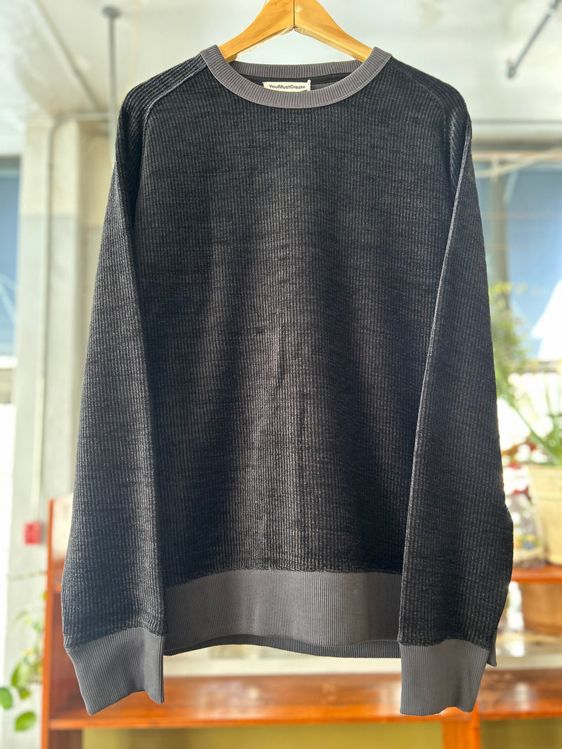 Men’s Almost Grown Sweatshirt - Black Velour