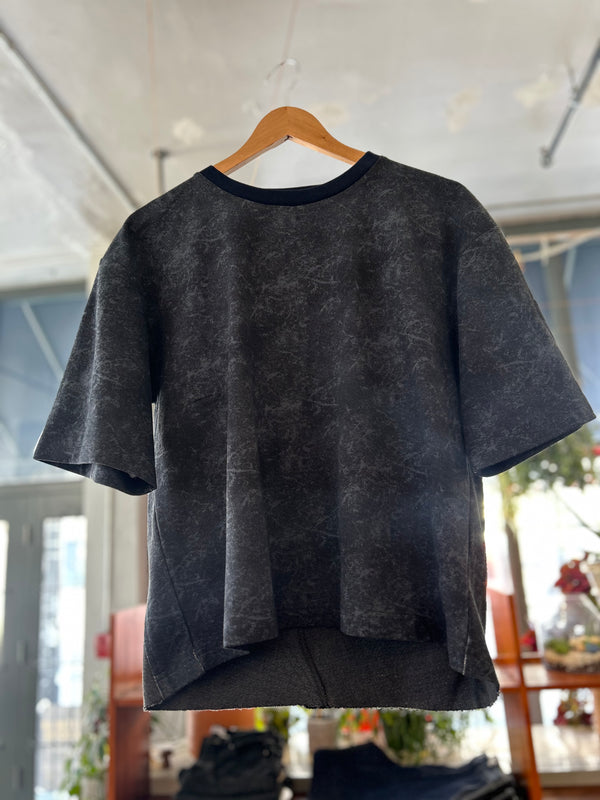 Yin Yang T-Shirt - Washed Grey