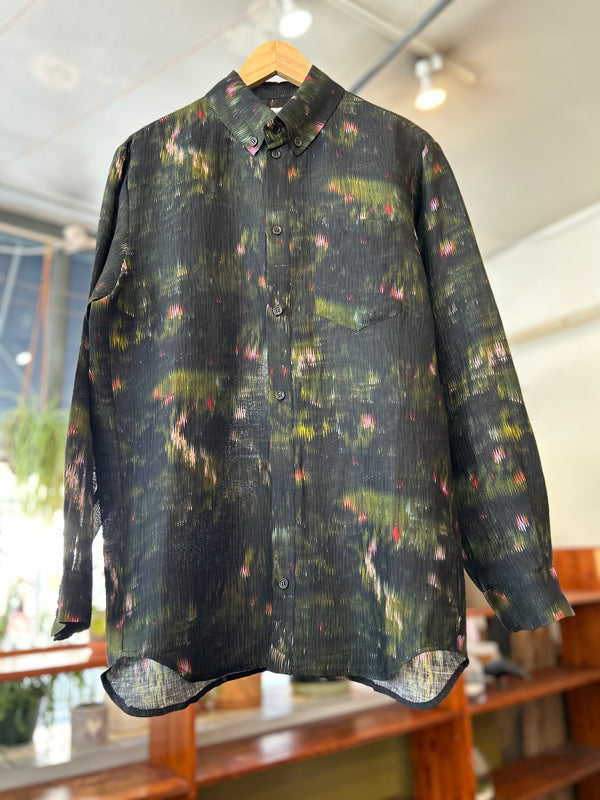 Cast Silk Shirt - Dark Bouquet