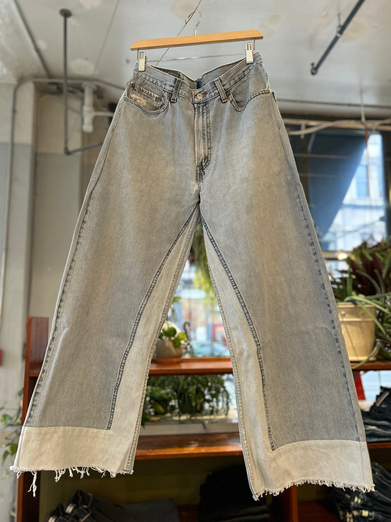 Reworked Culotte in Vintage Denim