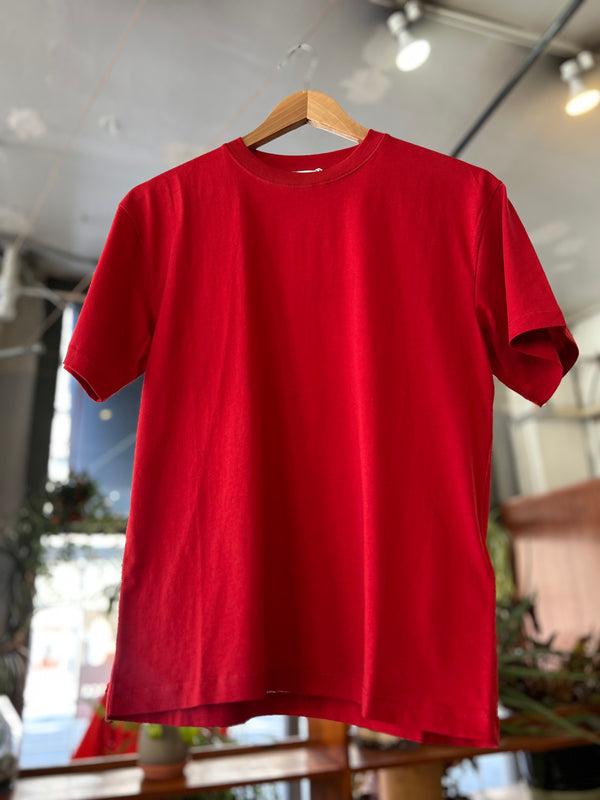 Loose Fit Tee - Dark Red