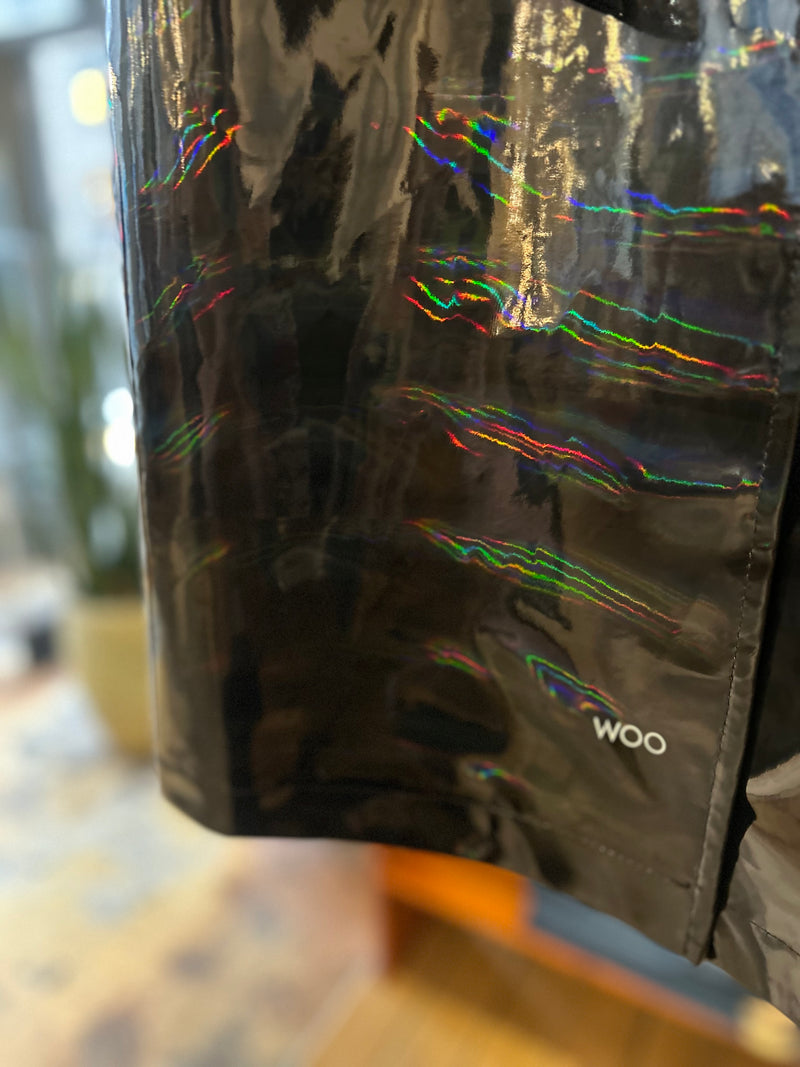 Clue Rain Jacket - Shiny Black