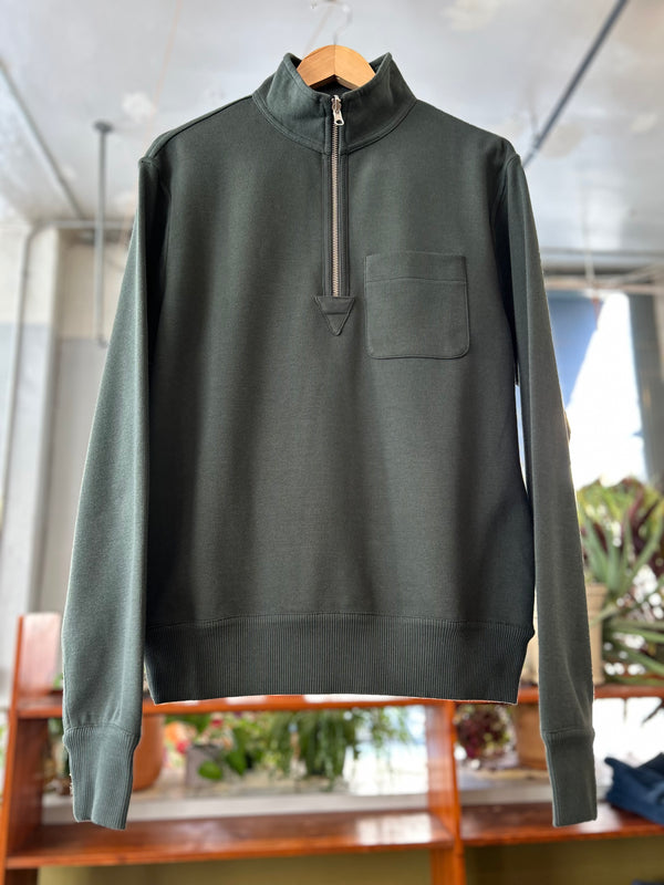 Reversible Half Zip Sweatshirt