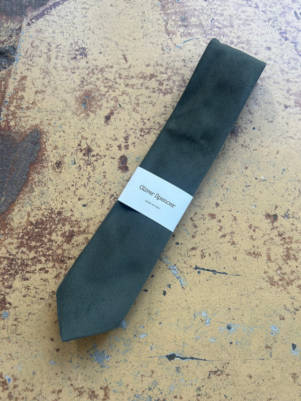 Mersey Cord Tie - Sage Green