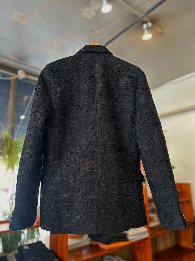 Motif Blazer - Black Fishes