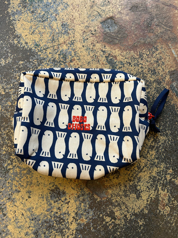 Lucky Fish Cotton Pouch