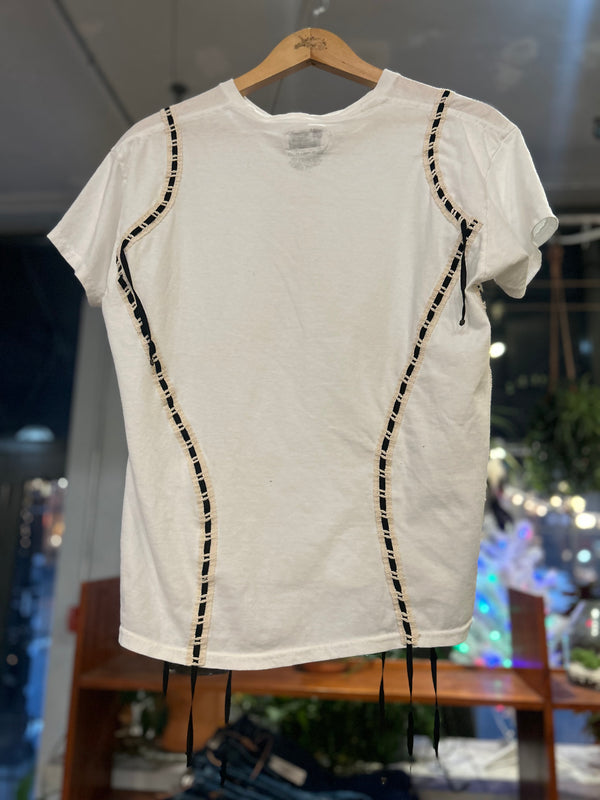 Corset T-Shirt - White