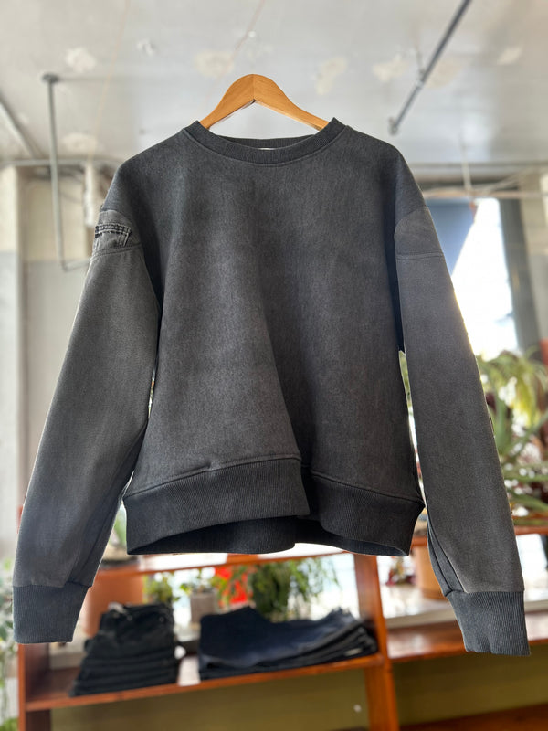 Hybrid Denim Sweatshirt
