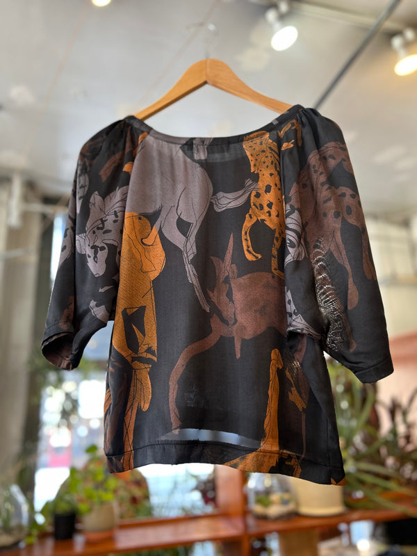 Flash Blouse - Horses