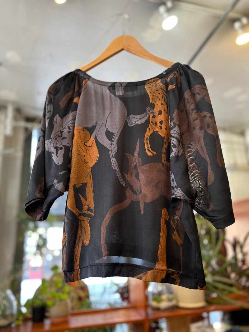 Flash Blouse - Horses