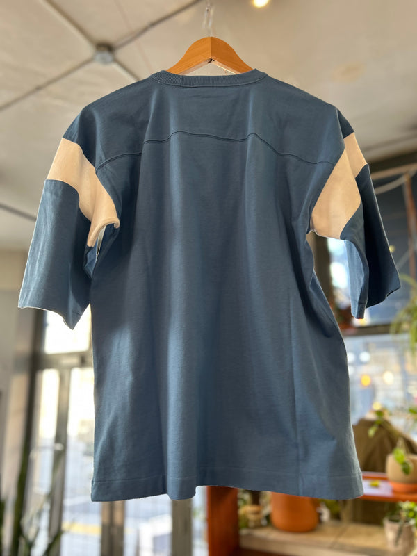 Women’s Skate Tee - Blue/White