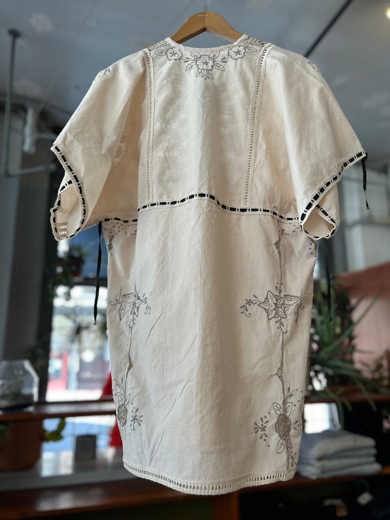 Caftan Gathered Dress