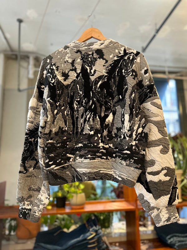 Horses Sweater - Grey