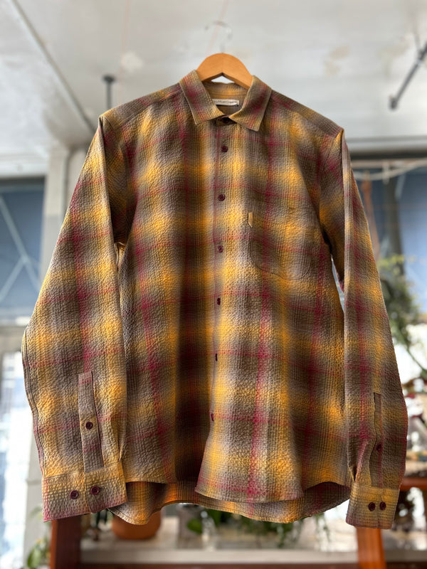 Curtis Shirt - Seersucker Check