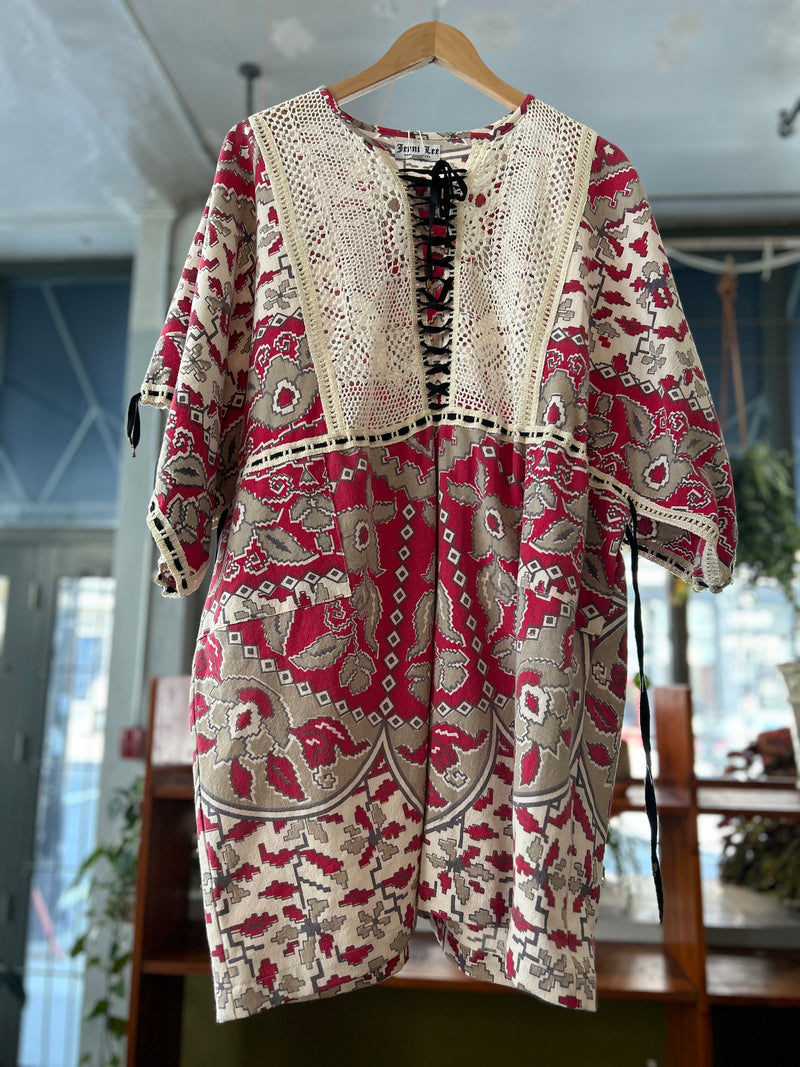 Caftan Gathered Dress
