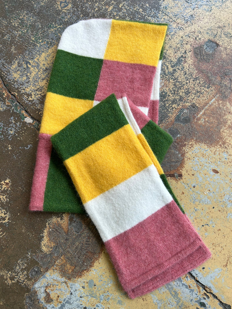 Alpaca Hood Scarf -  Assorted Colours