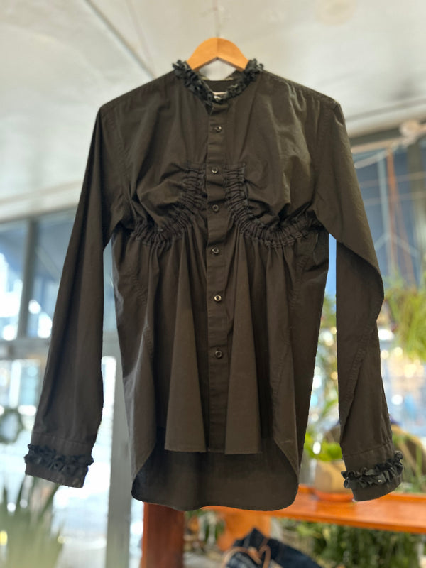 Corset Blouse - Black