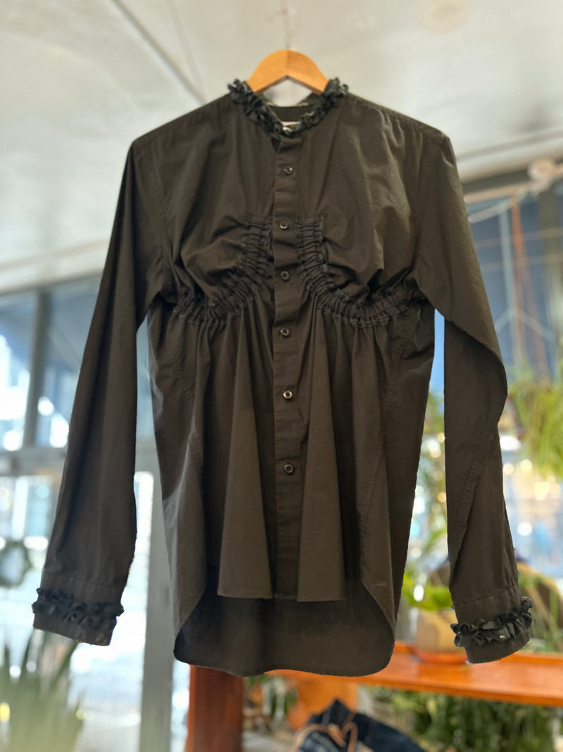 Corset Blouse - Black